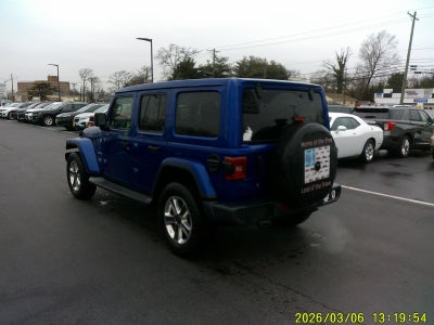 2019 Jeep Wrangler Unlimited Sahara 4x4