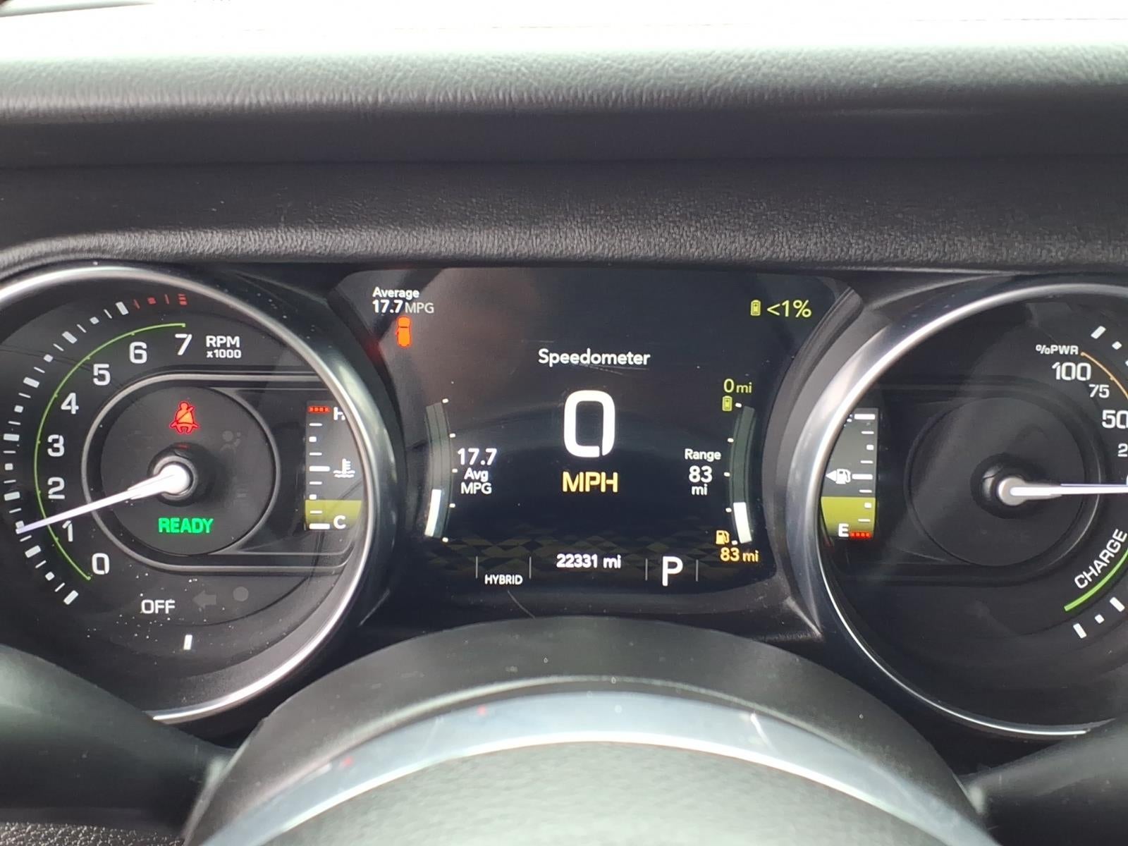 2023 Jeep Wrangler 4xe Sahara 4x4