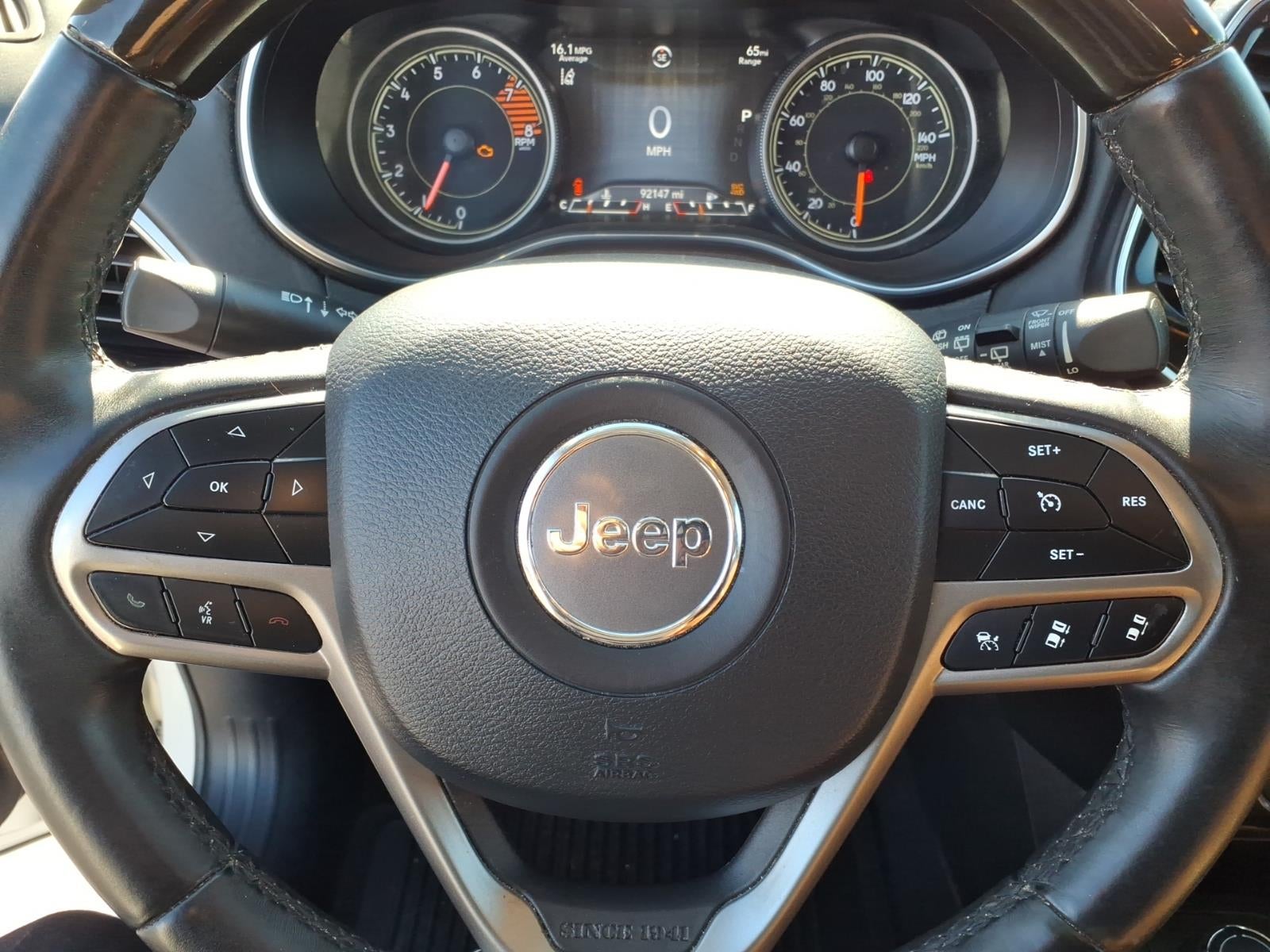 2019 Jeep Cherokee Overland 4x4