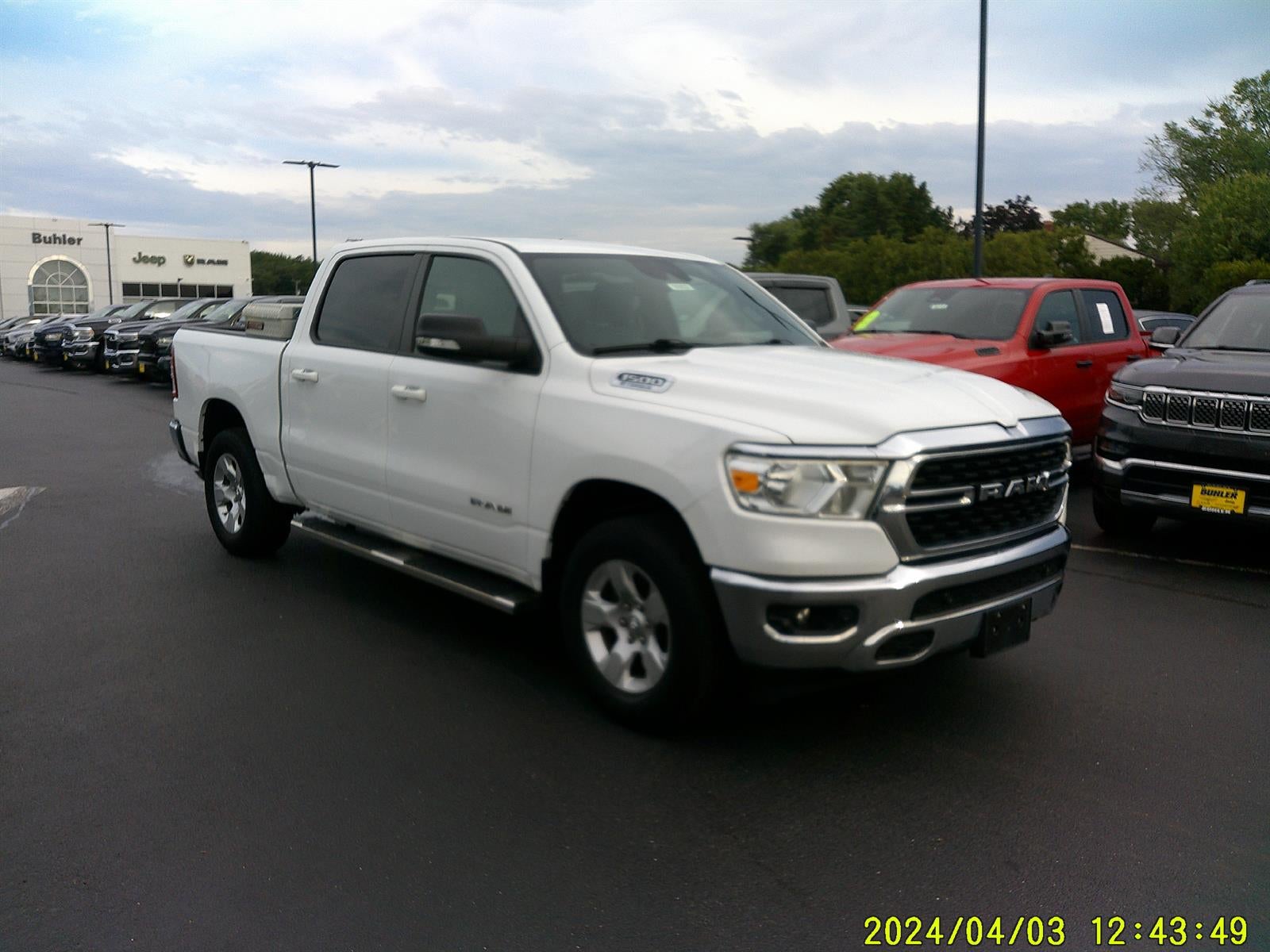 2022 RAM 1500 Big Horn Crew Cab 4x4 5'7' Box