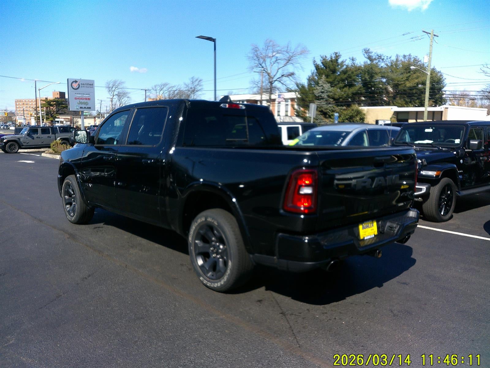 2025 RAM 1500 Big Horn Crew Cab 4x4 5'7' Box