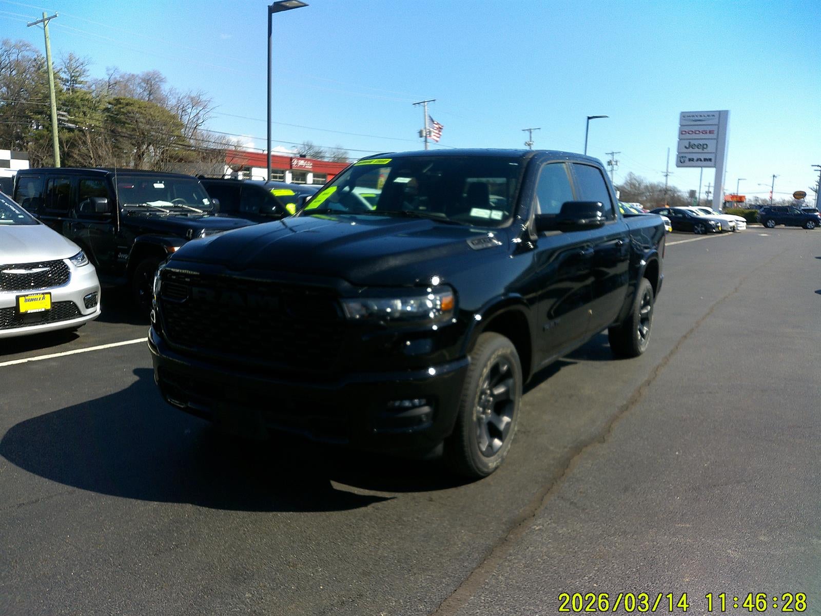 2025 RAM 1500 Big Horn Crew Cab 4x4 5'7' Box