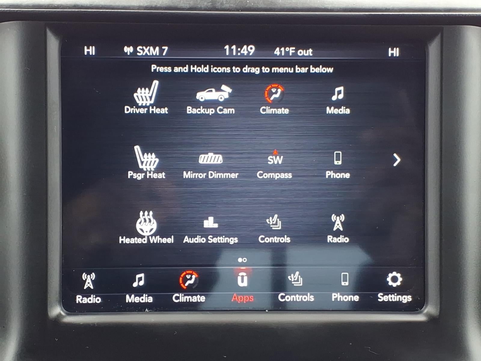 2020 RAM 1500 Big Horn Crew Cab 4x4 5'7' Box