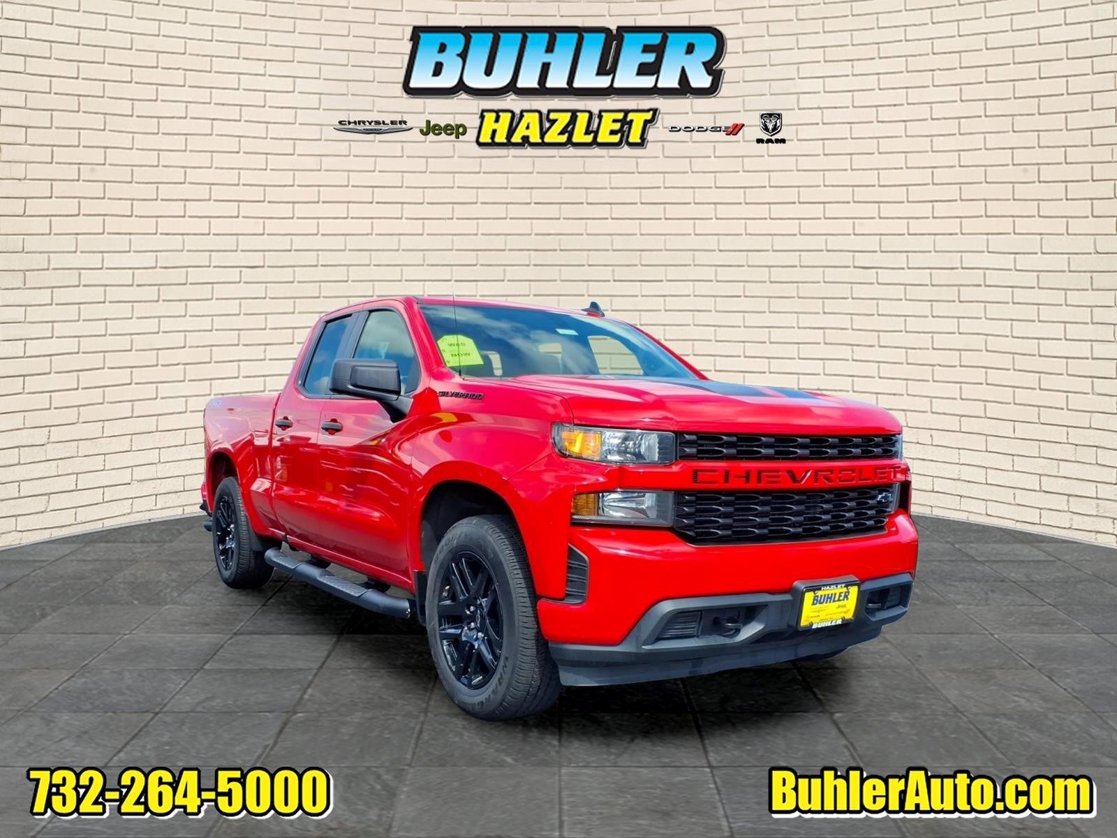 2021 Chevrolet Silverado 1500 4WD Double Cab Standard Bed Custom
