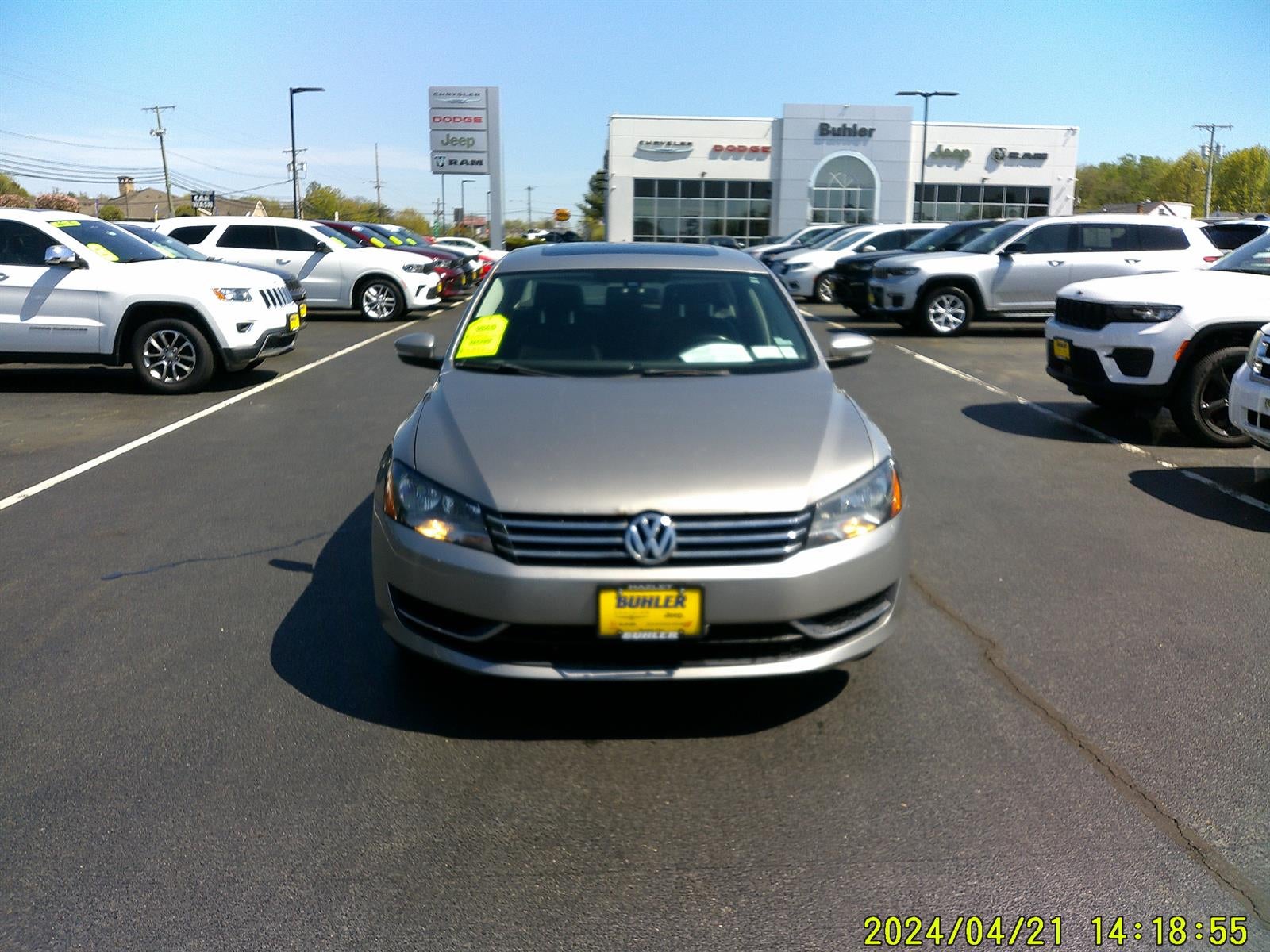2013 Volkswagen Passat SE