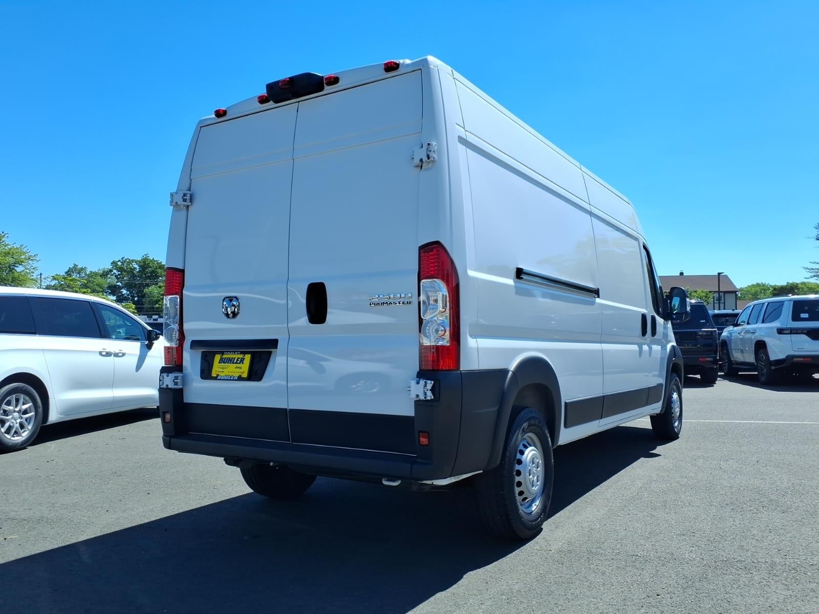 2025 RAM ProMaster 2500 Cargo Van Tradesman High Roof 159' WB w/Pass Seat
