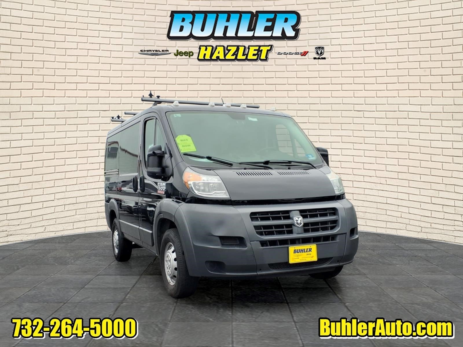 2016 RAM ProMaster 1500 Low Roof