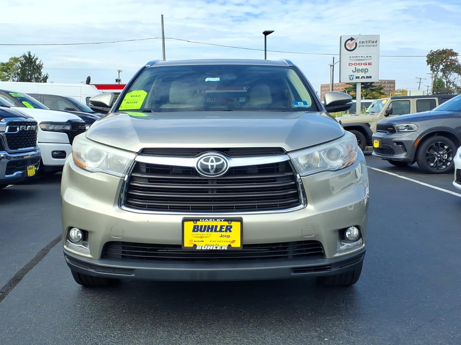 2016 Toyota Highlander Limited Platinum V6