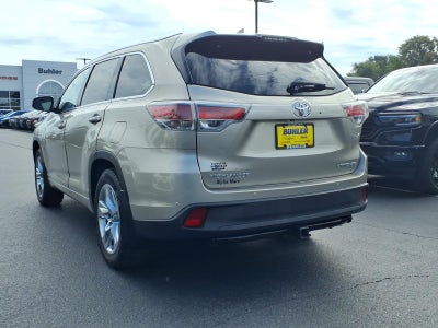 2016 Toyota Highlander Limited Platinum V6