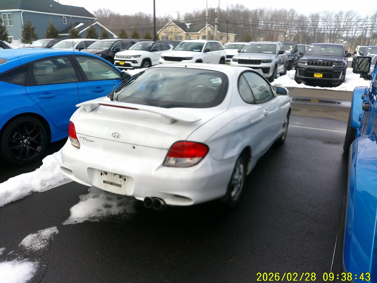 2001 Hyundai Tiburon Base Pkg 1 & 2